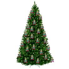 Christmas Tree Ornament Or Door Reindeer Decoration Home Apartment Parties With Merry Christmas Sign - 鏽棕色 - 查看 7