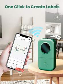 Phomemo 1pc 标签打印机，包含 1 卷 12x40mm（0.47 英寸 x 1.57 英寸）白色热敏标签带 - D30 便携式无线打印机，手持式尺寸，无需墨水的热敏标签打印机，203dpi 高分辨率打印，小型打印机支持 6/12/14/15mm（0.24 英寸/0.47 英寸/0.55 英寸/0.59 英寸）热敏标签，内置 1200mAh 耐用电池，可充电，迷你智能标签打印机，兼容 iOS 和 Android 系统，易于使用，适用于家庭、厨房、药盒、办公室、学校、商店、整理等多种场合。 - 紫色 - 查看 6