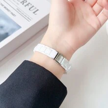 2-Pcs Apple Watch Apple Watch Strap Iwatch9 Magic Laser Small Waist 12mm Slimming Strap - Multicolor - View 4
