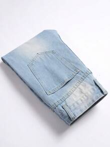Men's Fashionable All-Season Casual Outdoor Activity Streetwear Comfortable Distressed Jeans