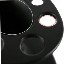 1pc Space Saving Hair Organizer - Black - Holds Ceramic Curling Irons, Combs And Flat Brushes - Desktop Storage Rack For Hair Salon Accessories And Home Comb Storage, Jewelry Box Travel, Hair Rack, Claw Clip Organizer, Hair Holder, Clips Storage, Hair Care Storage, Hair Accessories Storage>Storage Box, Iphone Cases, Camera Protector, Sunglasses Storage Organizer, Eyeglass Stand, Storage Organization Glasses Case, Sunnies Rack, Glasses Display Stand, Sunglasses Case Box