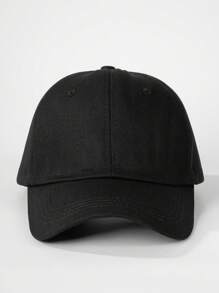 1pc Solid Color Baseball Cap,Adjustable,Sun Protection,Casual Outdoor,Suitable For Spring,Autumn,Travel,Beach Vacation, Unisex Young People Hat, Y2K Style