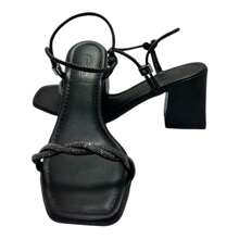 Women's High Block Heel Sandal - 黑色 - 查看 4