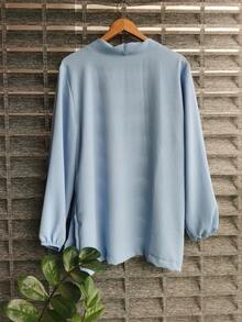 Women's Kimono Blouse Dune Cardigan Kimono Beach Cover-Up - Baby Blue - View 2