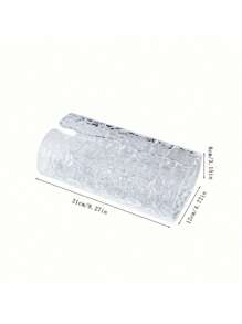 1pc Elegant Oval Wavy Textured Tissue Box Cover, Plastic Napkin Holder For Bathroom, Vanity Face Towel Dispenser, Premium Living Room Table Decor, Simple Luxurious Coffee Table Tissue Storage, Room Decor Bedroom, Kitchen Tools, Organizer Kitchen, Travel, Holiday, Napkin Holder, Festival Family Gathering, For Home Kitchen Dining Room, Decorative Box, Women Wedding Gift, Summer Travel Holiday Festival Must-Have - Multicolor - View 9