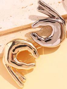 1 chiếc ghim cài áo bằng kim loại thời trang cao cấp "OK", huy hiệu độc đáo dành cho nam và nữ, phụ kiện quần áo trang sức to bản - Nhiều màu - Xem 10