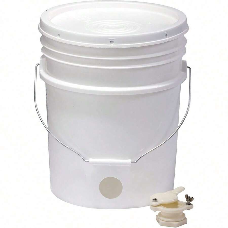 Plastic Honey Bucket Bucket With Honey Gate Beekeeping Supplies
