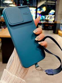 时尚新款金属飞机标志防摔手机壳保护套适用于 iPhone11/12/13/14/15/16/17 PROMAX - 藍色 - 查看 2