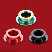 自行车曲柄臂防尘罩 - 空心链轮防尘盖一体式链轮右侧铝合金防尘罩 - 彩色 - 查看 4