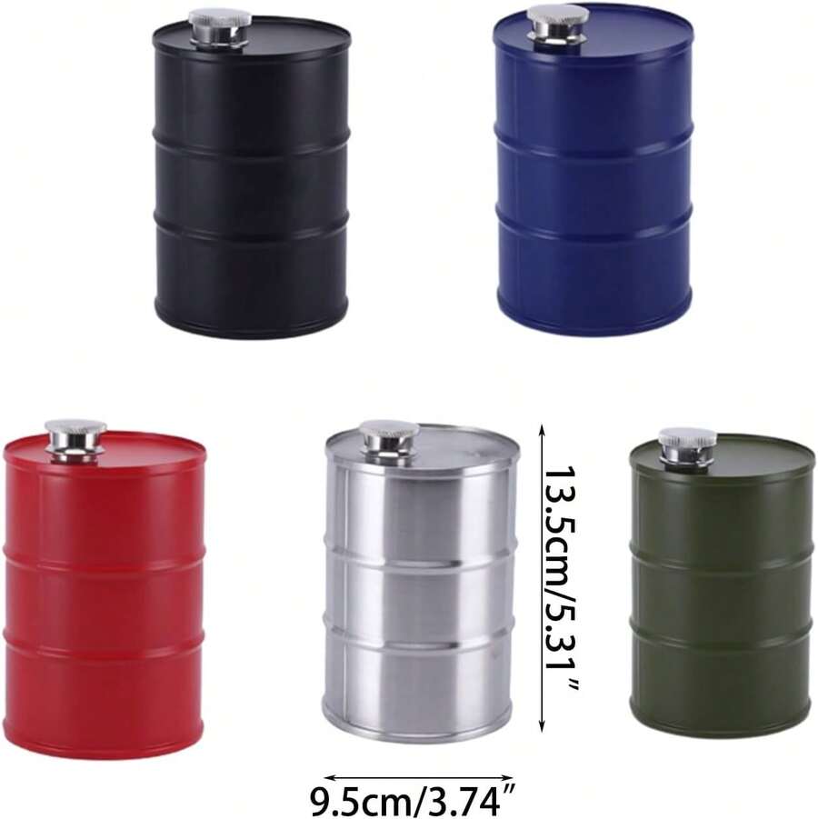 Flasks For Liquor, Beer Barrel Wine Flasks Whiskey Flask Stainless