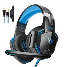 G2000 Gaming Headset-Surround Stereo Gaming Headphones With Noise Cancelling Mic, LED Lights & Soft Memory Earmuffs - Nhiều màu - Xem 10