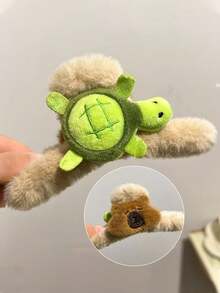 1/3 chiếc kẹp móng vuốt Capybara cỡ lớn, dây buộc tóc, kẹp tóc rùa - Nhiều màu - Xem 5