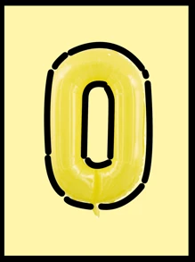 10pcs/Set 40inch (Approx. 101cm) Huge 0-9 Number Cartoon Balloons, Cartoon Balloons, Black & White Balloons, Aluminum Foil Polyester Balloons, White/Pink/Light Blue/Caramel/Cream/Cow Print Foil Balloons, For Birthday Party Decorative Balloon Props - Multicolor - View 32