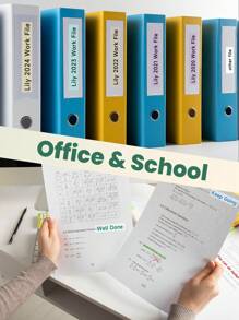 Phomemo 1pc 标签打印机,包含 1 卷 12x40mm(0.47 英寸 x 1.57 英寸)白色热敏标签带 - D30 便携式无线打印机,手持式尺寸,无需墨水的热敏标签打印机,203dpi 高分辨率打印,小型打印机支持 6/12/14/15mm(0.24 英寸/0.47 英寸/0.55 英寸/0.59 英寸)热敏标签,内置 1200mAh 耐用电池,可充电,迷你智能标签打印机,兼容 iOS 和 Android 系统,易于使用,适用于家庭、厨房、药盒、办公室、学校、商店、整理等多种场合。 - 粉色 - 查看 12