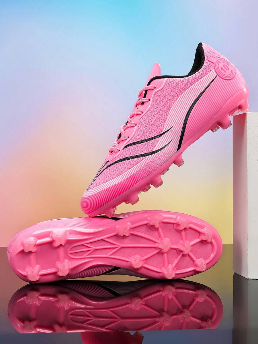 Crampons De Foot Runic – Femme – Sol Ferme – Bleu/Rose – Pointure US 8.5 (neufs Sans Boîte)