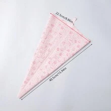 1个/3个/6个装可重复使用TPU裱花袋，彩色印花裱花袋，适用于蛋糕装饰、烘焙、圣诞节、婚礼和生日用品、家居和派对装饰 - 彩色 - 查看 19