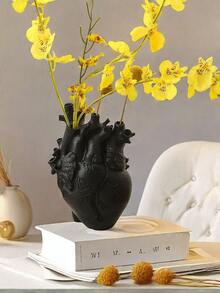 1 lọ hoa hình trái tim trang trí chậu hoa bằng nhựa hiện đại độc đáo theo phong cách nghệ thuật Bắc Âu bình trang trí cho nhà quà tặng đám cưới để bàn trang trí phòng khách - Nhiều màu - Xem 13