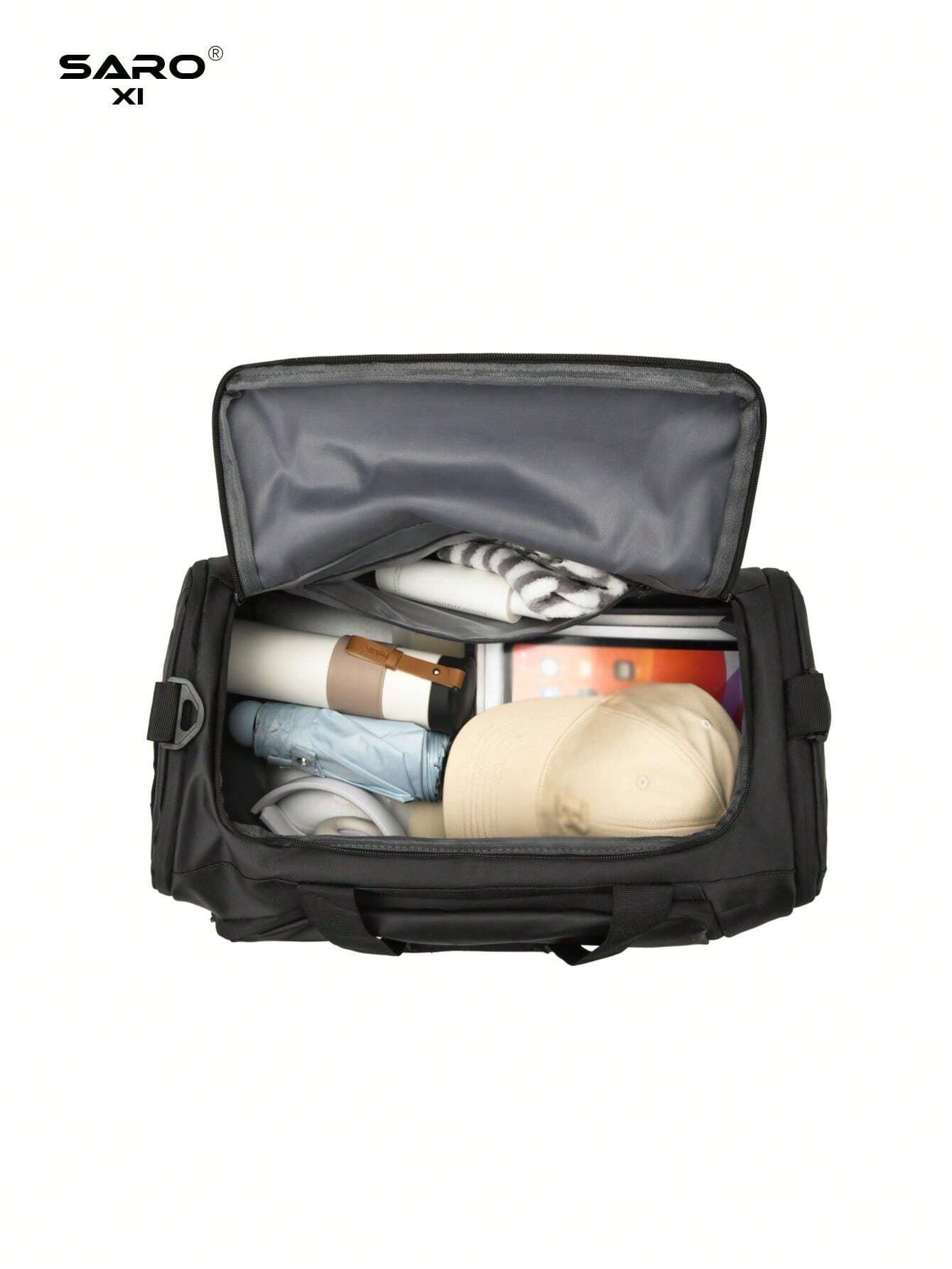 saroxi Men Large Capacity Portable Durable Beach Travel Bag, Casual