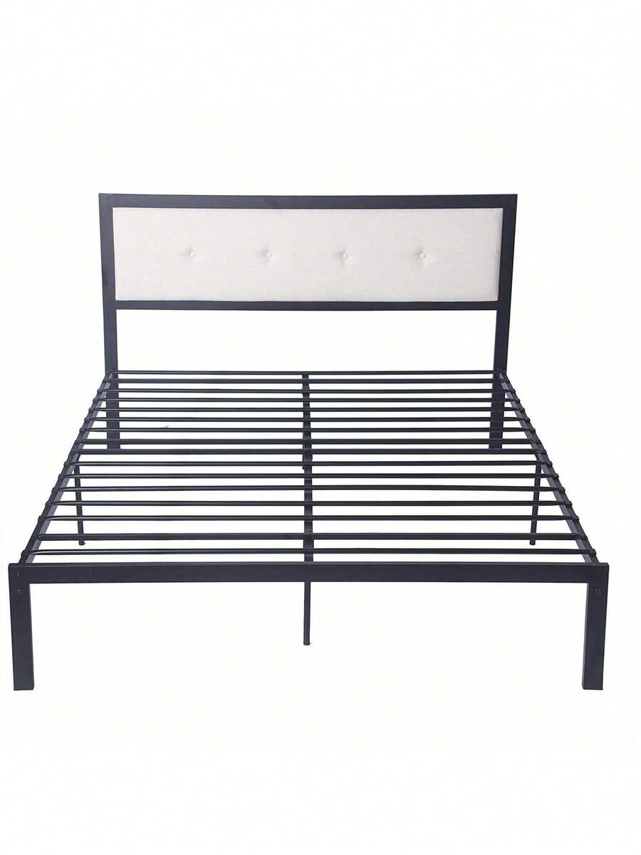 DiClasse DiClasse Metal Bed Frame Full Queen Platform Slat No Box