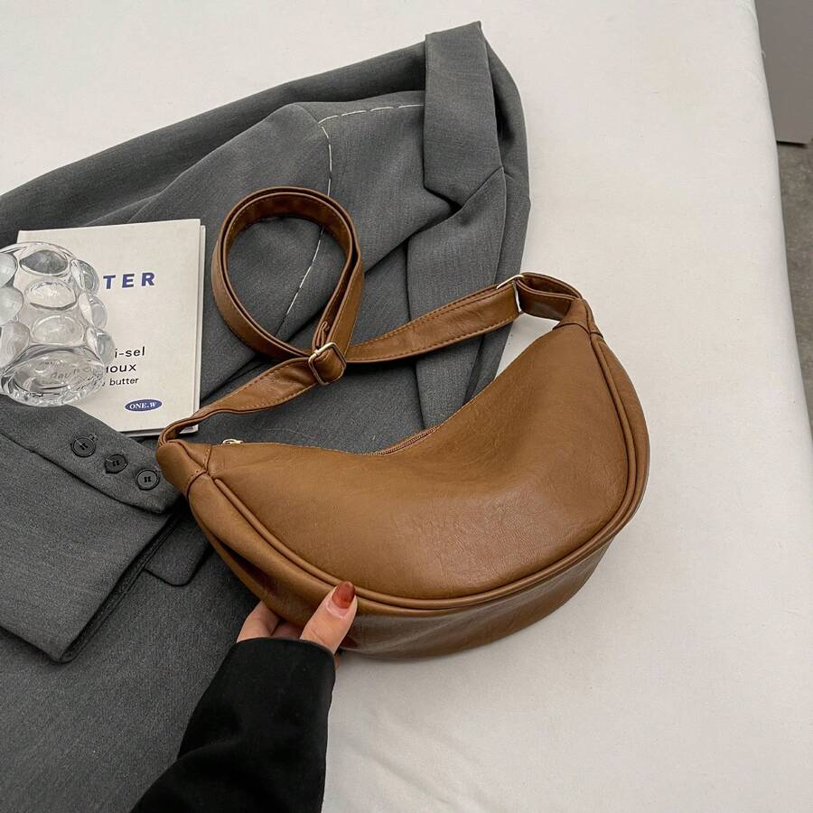 Large Capacity Bag For Women 2025 New Autumn And Winter  Special-Interest Design Shoulder Messenger Bag High Sense Retro Dumpling Bag