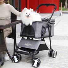 3 In 1 Pet Stroller For Small Medium Dog Cat Travel Carriage Folding Pushchair - 1 - 查看 2