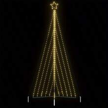 Weihnachtsbaum-Beleuchtung 570 LEDs Warmweiß 399 cm - Gelb - Übersicht 1