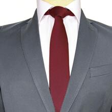 Edi Saraiva Tie In Premium Luxury Polyester CraftedPolyester - 酒紅色 - 查看 10