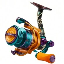 BILLINGS Spinning Reel,Ultra-Smooth Freshwater Spinning Fishing Reel,8KG Max Drag With Aluminum Spool,5.2:1 Gear Ratio Fishing Reel,Metal Rocker Left/Right Interchangeable