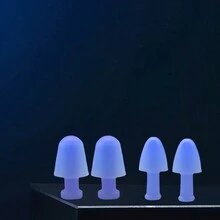 2 对硅胶防噪音耳塞，柔软舒适，睡眠、游泳和洗澡时均可降噪，防水 - 藍色 - 查看 8