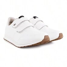 B2 Online Via  Women's  Sneakers 100% ORIGINAL With INVOICE And WARRANTY - BRANCO / PRATA - 查看 3
