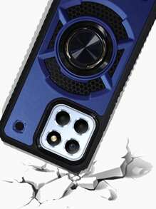 HEAVY DUTY CASE WITH CLIP OR RING FOR HONOR X6 HONOR X6S HONOR X8 5G - 藍色 - 查看 3