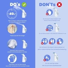 1 Máy hấp quần áo cầm tay di động, Bàn là du lịch nhỏ gọn mini, Máy hấp thẳng đứng, Chống nhăn, Hơi nước mạnh, Tự động tắt, Nhẹ & Tiện lợi, Phù hợp với nhiều loại vải, Sử dụng tại nhà & khi đi du lịch, Phích cắm EU (220-240V) - Phích cắm loại C của EU (220-240V) - Xem 6