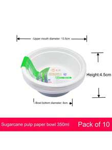 一次性牛皮纸盘子长方形纸盘一次性圆形纸盘托盘水果烧烤盘野餐手工包装 - B款 - 查看 11