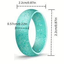 3 Piezas, 4 Piezas, 7 Piezas De Anillos De Silicona, Anillos Para Mujeres Para Deportes, Fiestas, Bodas, Pequeños Regalos Creativos, Accesorios De Festival, Suministros De Fiesta De Cumpleaños, Regalos De Cumpleaños De Festival, Regalos De Fiesta, Regalos Decorativos De Arte Y Artesanía.