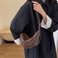 Large Capacity Bag For Women 2025 New Autumn And Winter  Special-Interest Design Shoulder Messenger Bag High Sense Retro Dumpling Bag