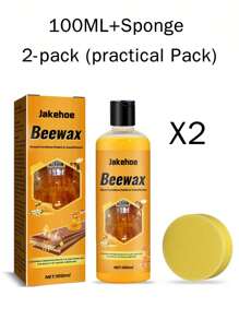 jakehoe 1/2/3 pezzi Detergente per pavimenti, prodotto per protezione, pulizia e manutenzione del pavimento in legno, sgrassante, anti-polvere, lucidante, detergente per pavimenti in legno e mobili (consegna casuale di versione nuova e vecchia)