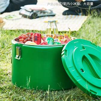1PC Insulated Food Carrier, Portable Catering Hot Box,Ice Barrel Food Hot Box For Hot Or Cold Food Storage Insulated Beverage For Camping Home Party