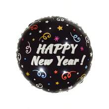 Grande conjunto de balões de feliz ano novo - 30 polegadas, balões de mylar de ano novo | Balões de véspera de ano novo para suprimentos de festa de véspera de ano novo 2025 | Balões de ano novo 2025 para decorações de feliz ano novo 2025