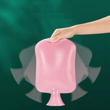 Túi chườm nước nóng có vỏ bọc 1000ml, dung tích lớn, có thể tháo rời, dùng cho giường, giữ ấm tay chân, chườm nóng giảm đau bụng kinh, vỏ bọc vải nhung dễ thương, lựa chọn mùa xuân hè, quà tặng cho phù dâu, trang trí phòng ngủ, bãi biển, du lịch, dành cho nam, dành cho nữ, kỳ nghỉ, đồ dùng dễ thương. - Nhiều màu - Xem 2