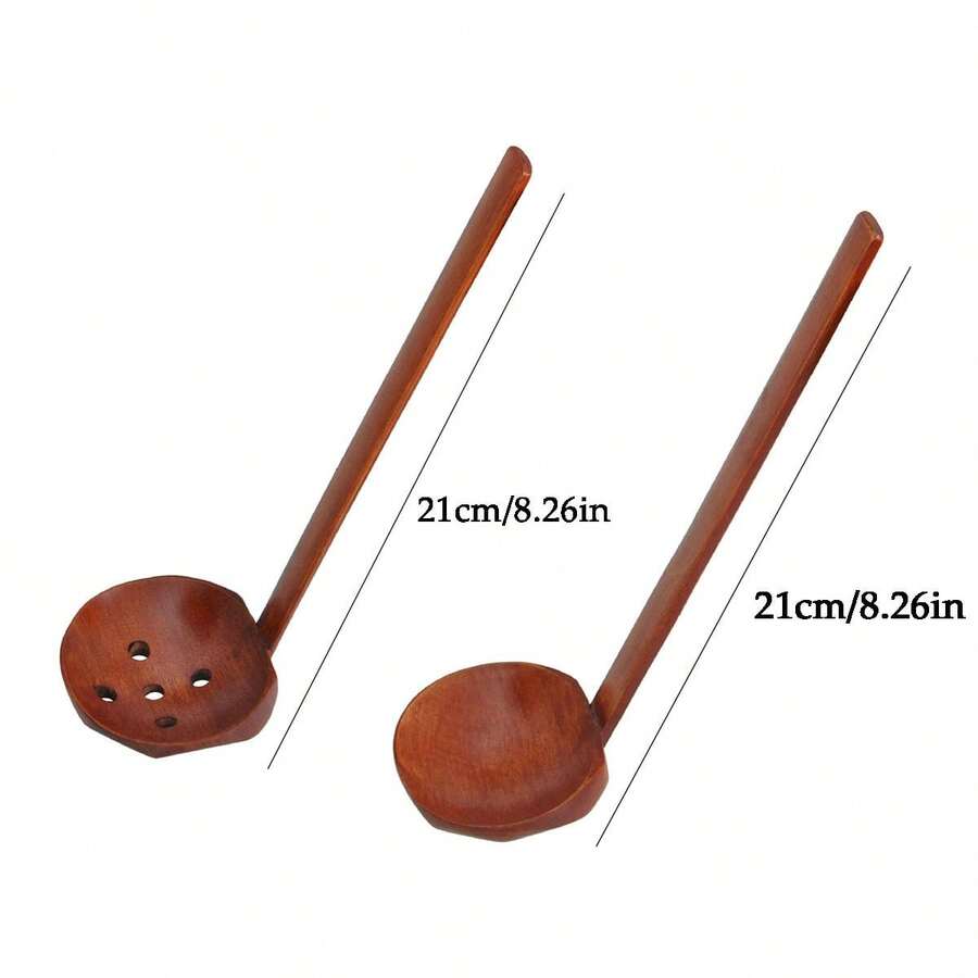 Japanese Ramen Spoon Restaurant Nanmu Wooden Turtle Shell Spoon Hot Pot