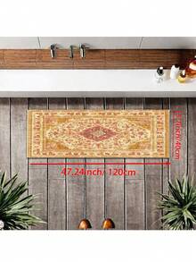 1pc Machine Washable Polyester Doormat/Area Rug For Kitchen, Bedroom, Living Room Decoration - Multicolor - View 19