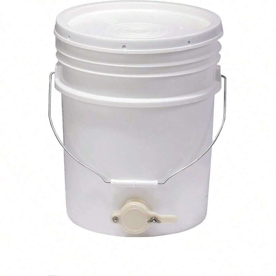 Plastic Honey Bucket Bucket With Honey Gate Beekeeping Supplies