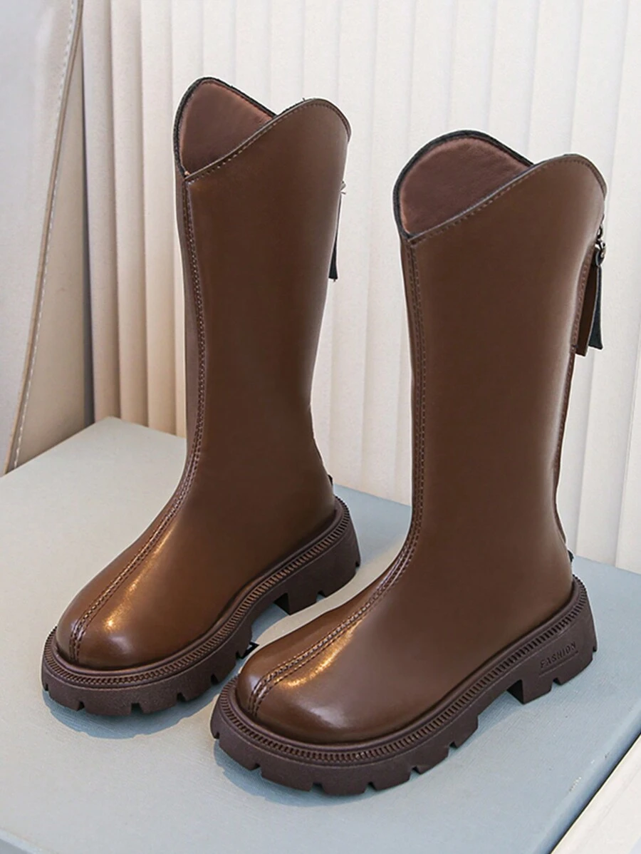 Kids Knee High Boots, Girls Tall Boots For Autumn & Winter, New Design, Plus Size Children Western Cowboy Boots