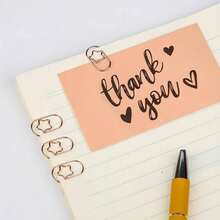 30 件迷你回形针、星形回形针 - 创意螺旋办公夹，用于存储、学生考试、卡通彩色迷你造型书签，带不对称别针 - 30/50pcs - 查看 1