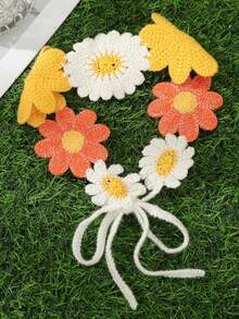 1 Băng đô hoa đan nhiều màu phong cách Bohemian - Nhiều màu - Xem 9