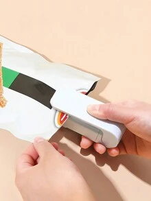 1 Máy hàn miệng túi snack, Máy hàn miệng túi nhựa gia dụng mini nhỏ, Máy hàn miệng túi nhựa chân không cầm tay chống ẩm và giữ tươi - Nhiều màu - Xem 6
