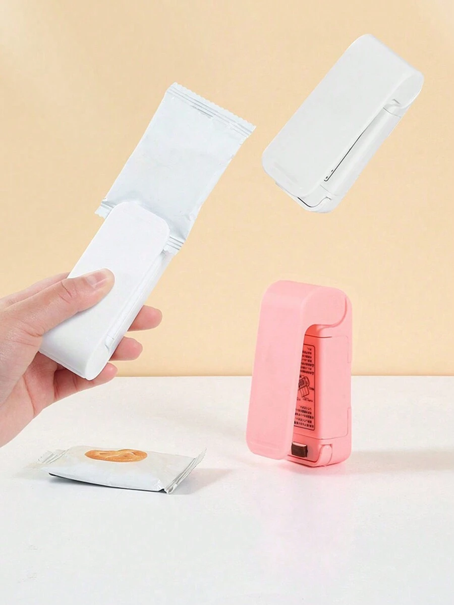1 Máy hàn miệng túi snack, Máy hàn miệng túi nhựa gia dụng mini nhỏ, Máy hàn miệng túi nhựa chân không cầm tay chống ẩm và giữ tươi