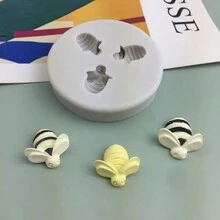 1 件硅胶蜂窝模具，DIY 手工工艺工具 - 灰色 - 查看 3