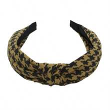 新款艺术布印花头带简约宽边结头带清新简约成人头饰 - 彩色 - 查看 13