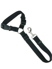 1 dây đai an toàn cho thú cưng trên ô tô, dây xích cho chó/mèo trên ô tô, dây xích có thể thu vào ở ghế sau cho chó/mèo, giúp thú cưng di chuyển an toàn hơn! - Nhiều màu - Xem 3